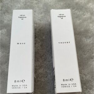 Riddle Oil Luxury Perfume in “Muse” and “Voyeur”